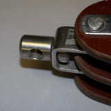 Main Tufnol Block Double Pulley