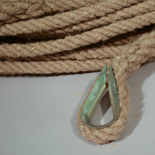 Natural Rope With Thimble Natural Rope With Thimble
