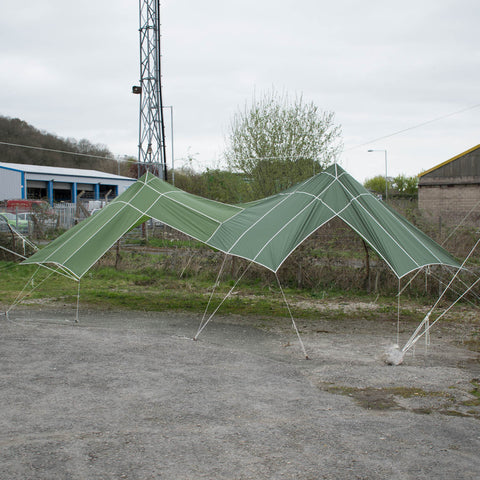 Large Army Parachute Shelter | The Cathedral