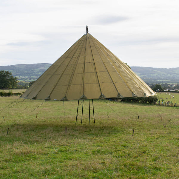 Large Army Parachute Shelter | The Cathedral