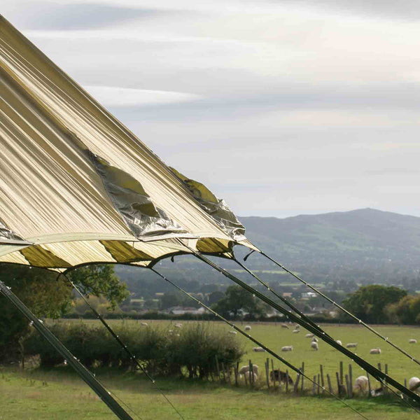 Large Army Parachute Shelter | The Cathedral