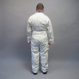 White Flame Resistant Overall