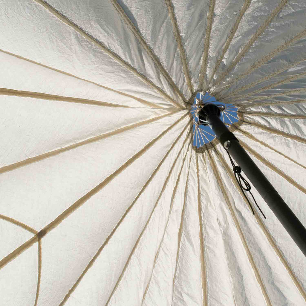 White Parachute Canopy White Parachute Canopy