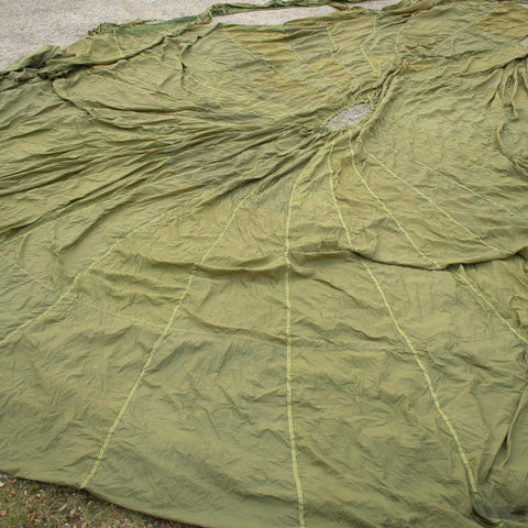 Green Ringslot Parachute